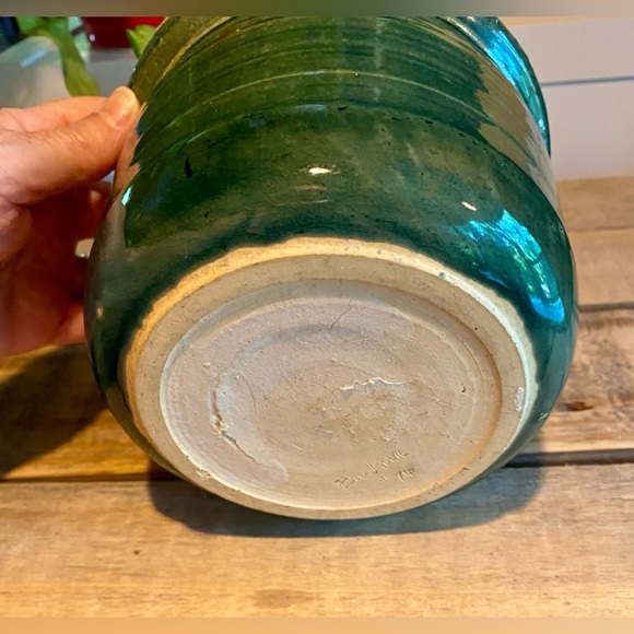 🔥Vintage Signed Glazed Studio Pottery Planter Pot🔥 - Picture 5 of 8